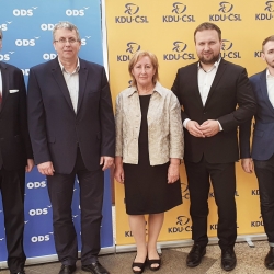 ODS KDUCSL Soukromnici koalice K5 Karlovarsky kraj hejtman