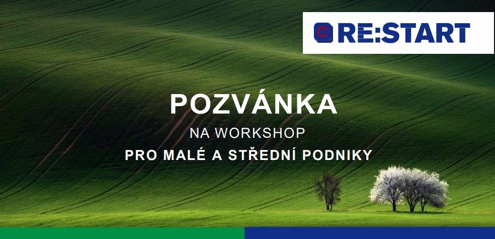 Pozvánka na workshop pro malé a střední podniky Karlovarského kraje zaměřený na FST