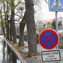 Blokové čištění města Karlovy Vary