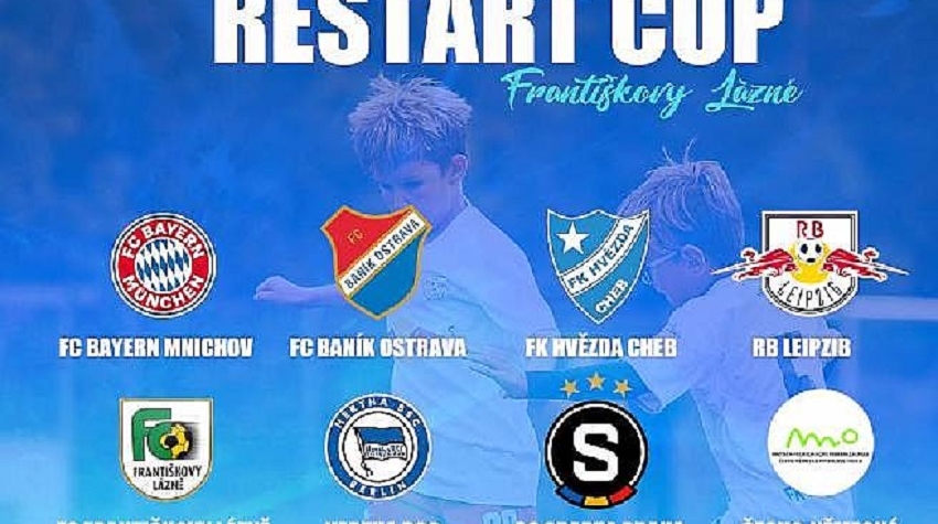 Pozvánka na mezinárodní fotbalový turnaj Restart Cup