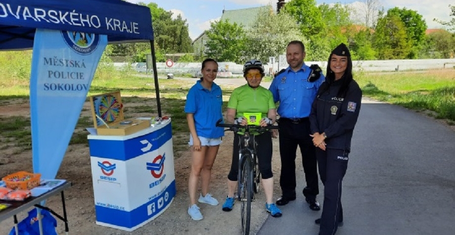 Probíhají preventivní akce zaměřené na cyklisty