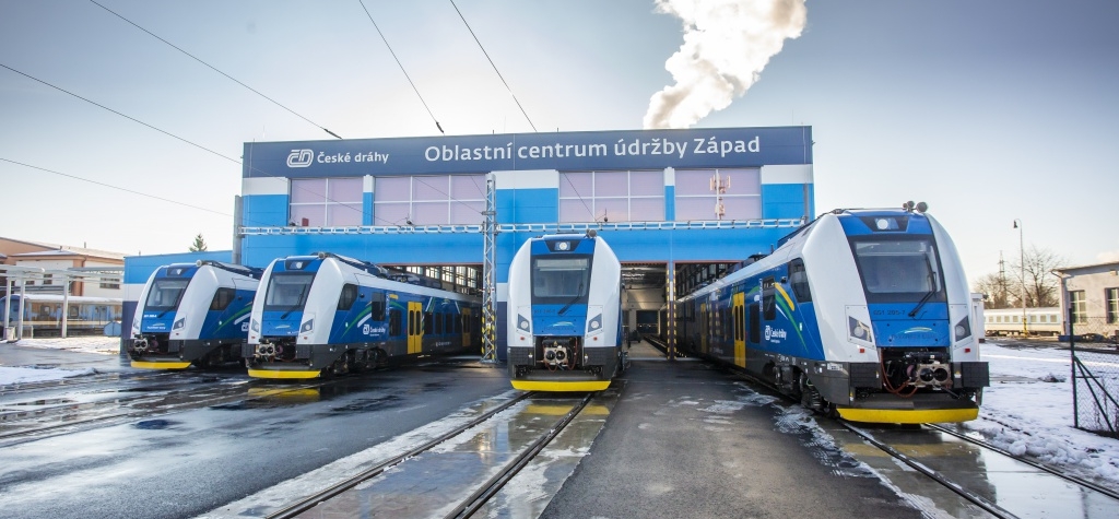 Provoz spěšných vlaků z Plzně do Karlových Varů budou zajišťovat České dráhy, Pod dohledem zabezpečovacího zařízení ETCS jezdí vlaky i v Karlovarském kraji
