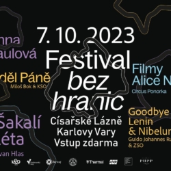 Pozvánka na Festival bez hranic, Karlovy Vary