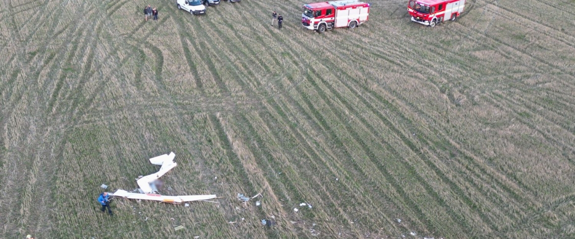 U Krásného Údolí spadl větroň, pilot zemřel