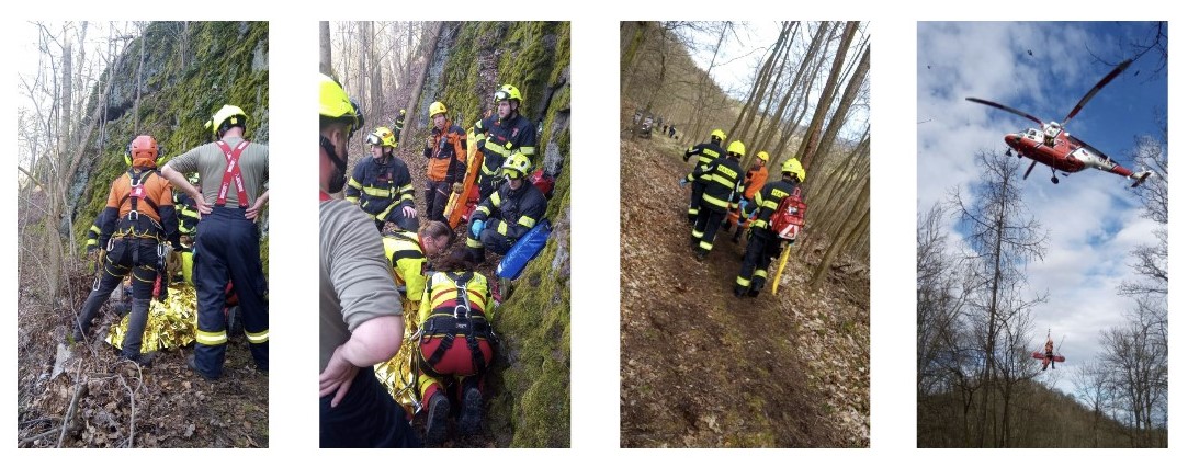 Ze skály u obce Svatobor spad třináctiletý chlapec