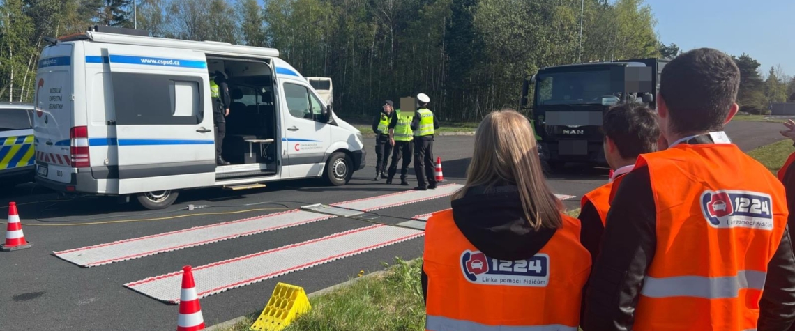 Dopravní policisté přiblížili svou práci studentům