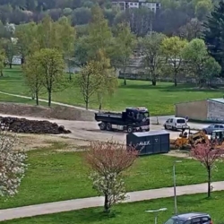Začala stavba nového parkoviště v areálu Bohemia v Sokolově
