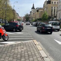 Karlovy Vary změnily dopravní režim v části Moskevské ulice