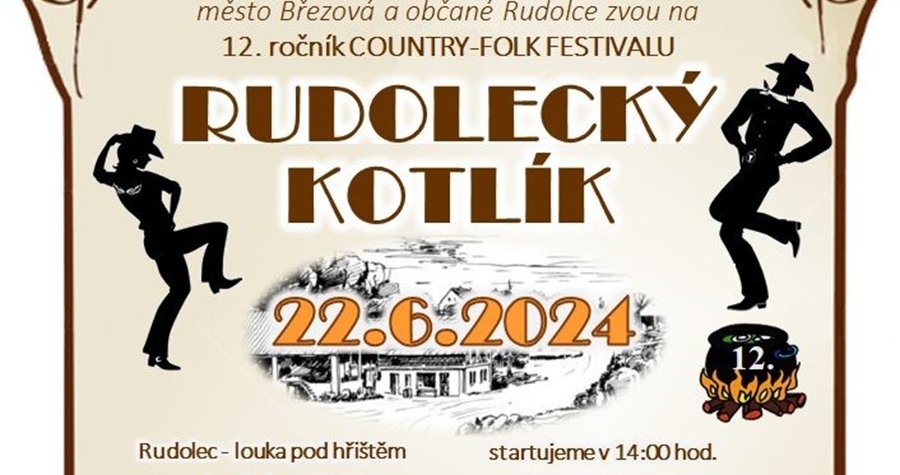 12. ročník country-folk festivalu Rudolecký kotlík