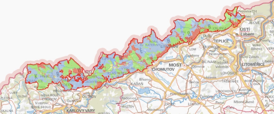 Ministerstvo zahájilo proces vyhlášení CHKO Krušné hory