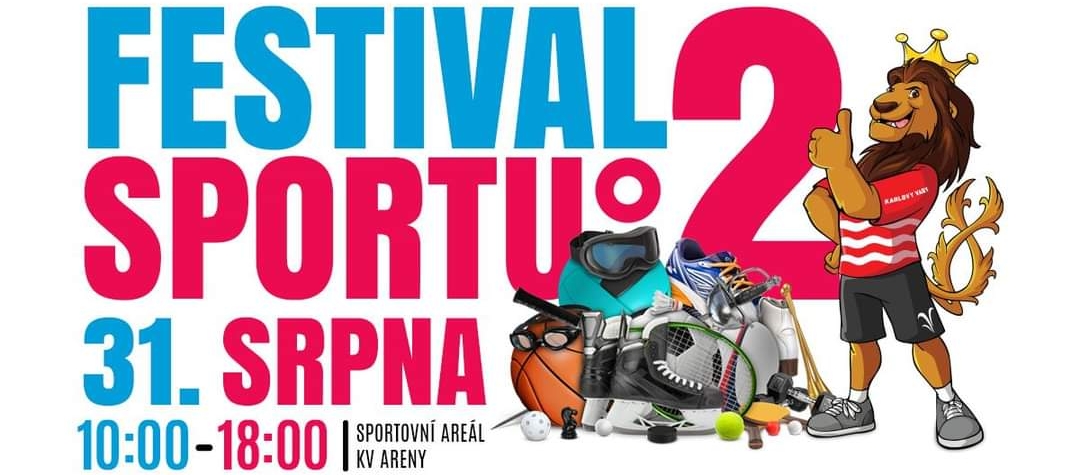 Pozvánka na druhý ročník sportovního festivalu v KV Areně