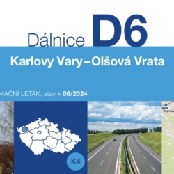 Dálnice D6 u Karlových Varů má územní rozhodnutí