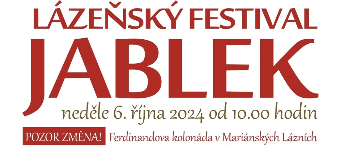 Mariánské Lázně ožijí tradičním festivalem jablek