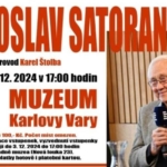 Jaroslav Satoranský v zábavné talk show v Muzeu Karlovy Vary