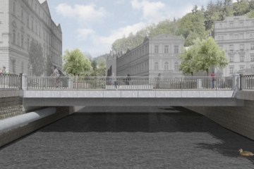 Karlovy Vary budou mít zcela nový Lázeňský most