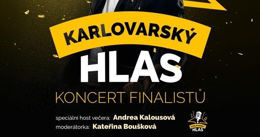 Koncert finalistů pěvecké soutěže Karlovarský hlas,