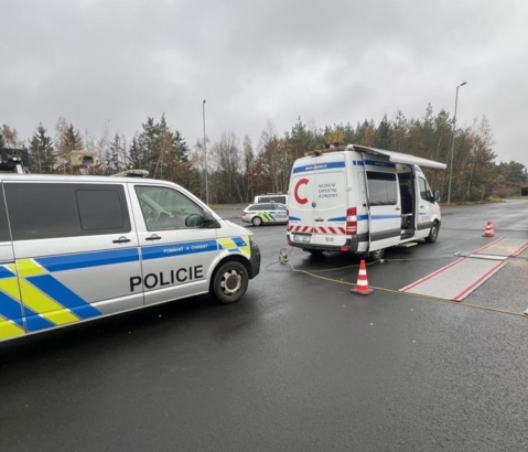 Policejní akce zaměřená na kontrolu vážení vozidel