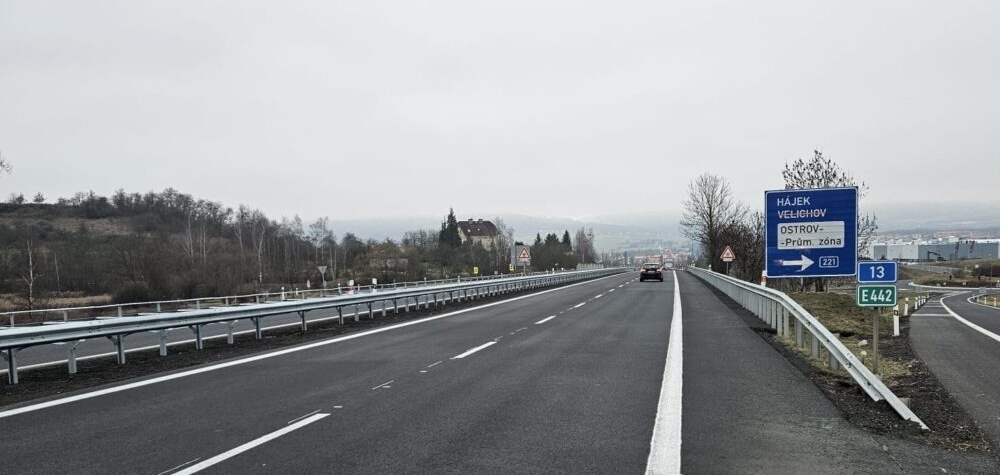 Silnice I/13 u Boru je plně průjezdná