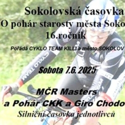 Blíží se 16. ročník Sokolovské časovky