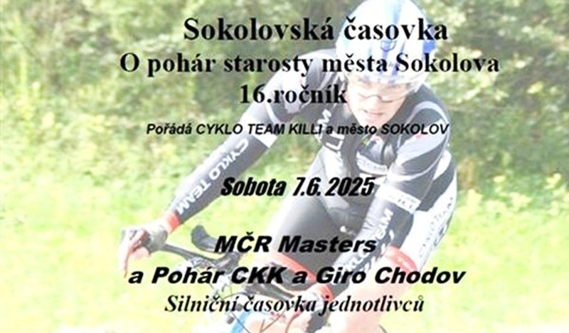 Blíží se 16. ročník Sokolovské časovky