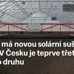 Cheb ma novou solarni susarnu kalu. V Cesku je teprve treti sveho druhu Cheb má novou solární sušárnu kalů. V Česku je teprve třetí svého druhu