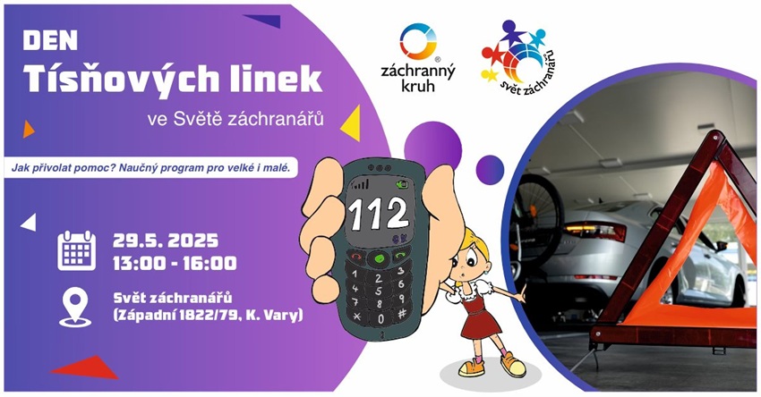 Den tísňových linek ve Světě záchranářů v Karlových Varech