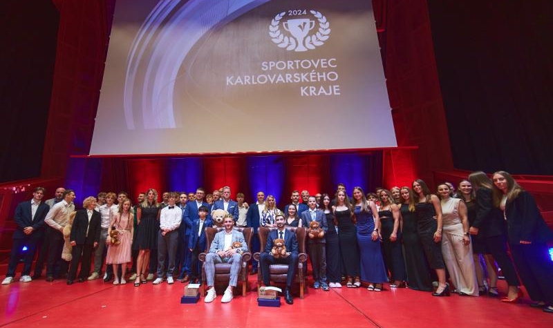 Karlovarský kraj ocenil nejlepší sportovce roku 2024
