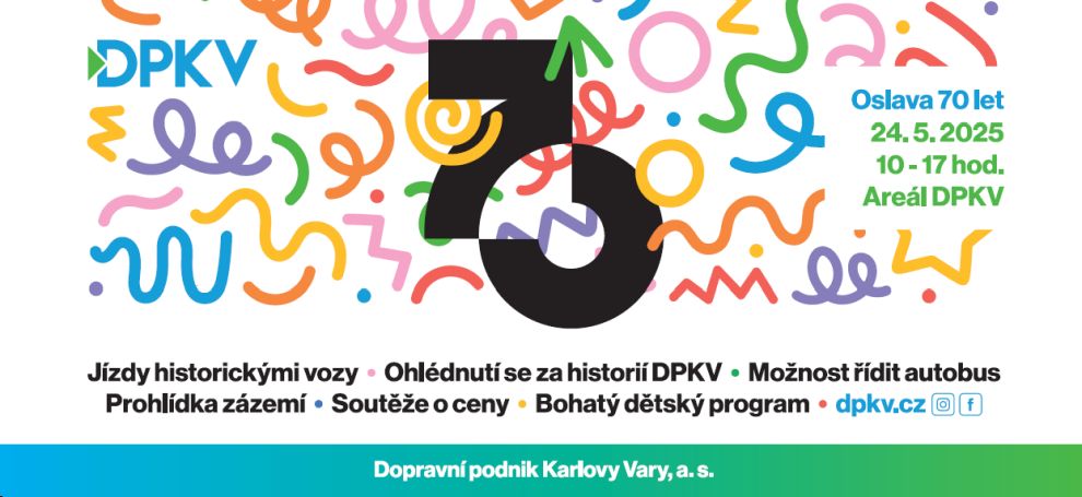 Oslavy 70 let od založení Dopravního podniku Karlovy Vary
