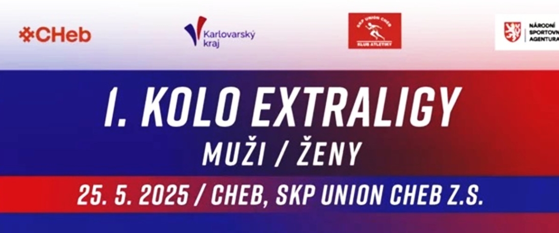 V Chebu poměří své síly nejlepší atletická družstva ČR