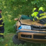 Dopravní nehoda uzavřela dálnici D6 u Sokolova, dvě osoby byly zraněny