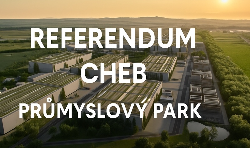 O průmyslovém parku v Chebu rozhodne asi referendum