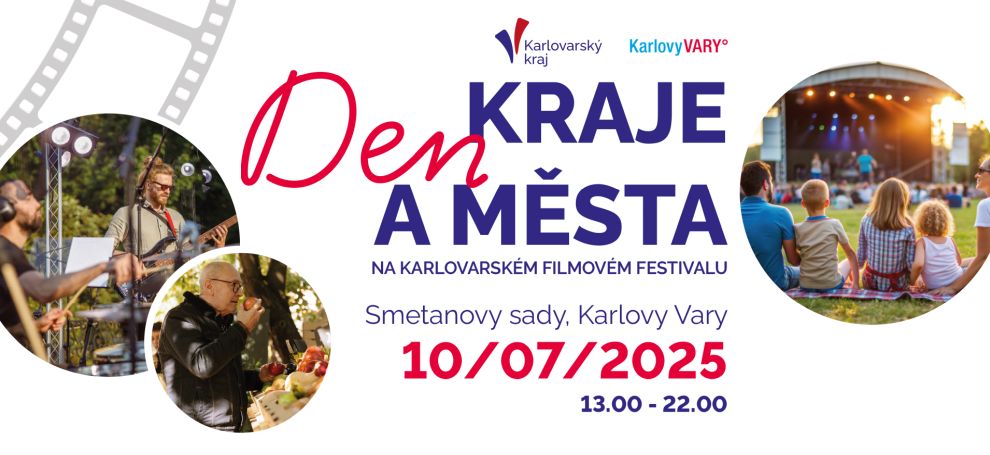 Pozvánka na Den kraje a města na filmovém festivalu