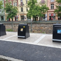 V Karlových Varech zprovoznili dvě stanoviště podzemních kontejnerů na separaci
