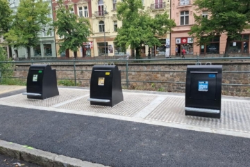 V Karlových Varech zprovoznili dvě stanoviště podzemních kontejnerů na separaci