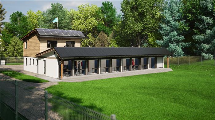 Střelnice na Myslivně v Podhoří bude mít moderní zázemí