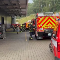 Požár lakovny v Hazlově způsobil škodu dva miliony korun
