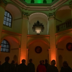 Ostrovská kaple sv. Anny láká na unikátní videomapping