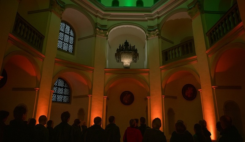 Ostrovská kaple sv. Anny láká na unikátní videomapping