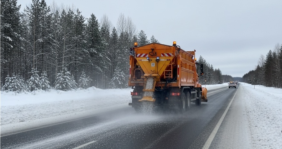 Silnice z Lipové do Německa bude v zimě udržovaná krajem