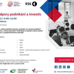 Ostrov bude hostit Veletrh podpory podnikání a investic