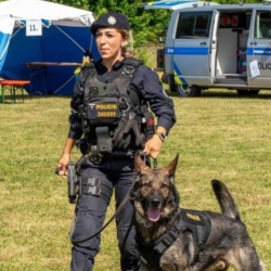 Služební pes Kaly vypátral pohřešovanou seniorku