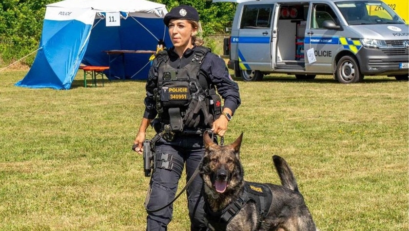 Služební pes Kaly vypátral pohřešovanou seniorku