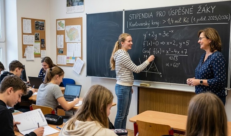 Karlovarský kraj letos opět finančně podpoří středoškoláky