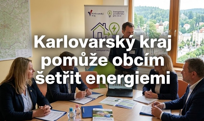 Karlovarský kraj pomůže obcím šetřit energiemi a snižovat náklady