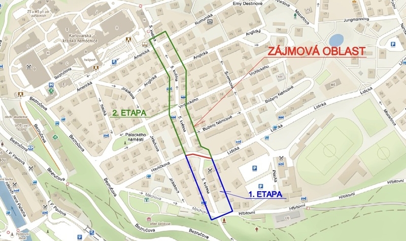 Karlovy Vary navážou na rekonstrukci ulice 5. května a pustí se do další etapy oprav