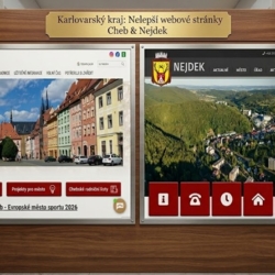 Města Cheb a Nejdek mají nejlepší webové stránky v kraji